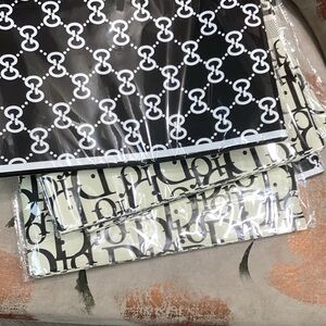 Black and White Patterned Notebooks